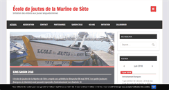 Desktop Screenshot of ecoledejoutesdelamarine.com
